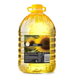 Saulėgrąžų aliejus, HOSO, 5 L
